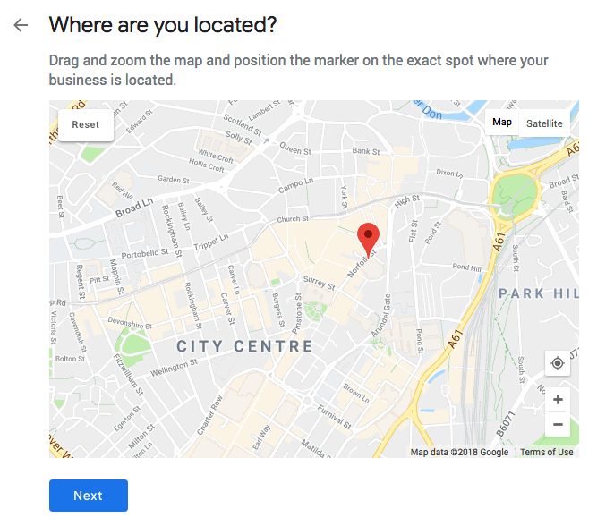 gmb location سئو محلی یا لوکال سئو چیست؟